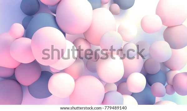 3d abstract pink and purple background.