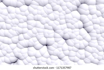 3d rendering picture of white balls. Abstract wallpaper and background. 3D illustration - Shutterstock ID 1171357987