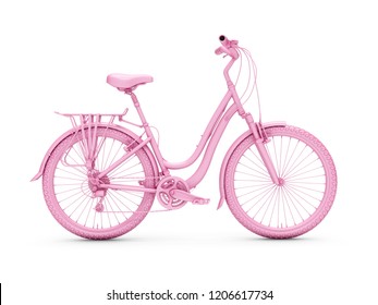 Pink Bicycle Images, Stock Photos 