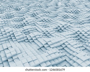 3d Rendering Plane Primitive Distorted By Stock Illustration 1246581679 ...