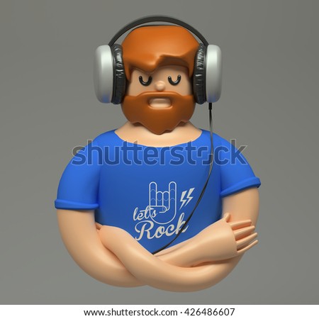 Similar – Image, Stock Photo Man, quietly amused