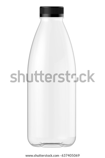 Download 3d Rendering Realistic Clear Plastic Bottle Stock Illustration 637405069