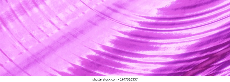 3D rendering rippled pink background