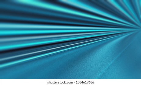 3D Rendering of road surface inside tunnel with reflection from lights. Concept for fast business technology, car advertising background
