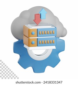 3d rendering server management isolated useful for seo, website, internet, optimization and other