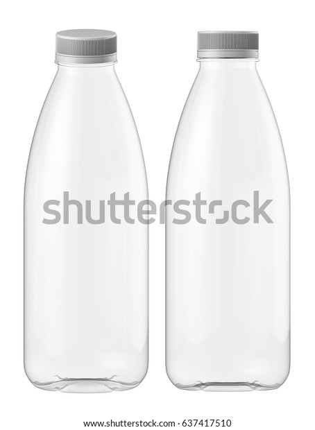 Download 3d Rendering Set Clear Plastic Bottle Stock Illustration 637417510