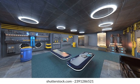 3D rendering of the spacecraft passage