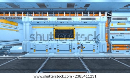 3D rendering of the spacecraft passage