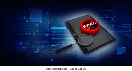 3d rendering spam is prohibited with mobile phone