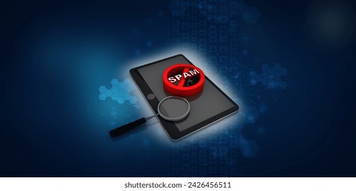 3d rendering spam is prohibited with mobile phone
