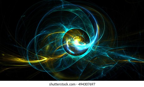 3d Rendering Spark Light Background Stock Illustration 494307697