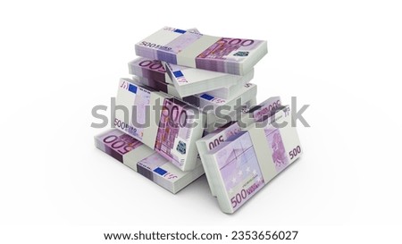 Similar – Image, Stock Photo 500 Euro bill in hand