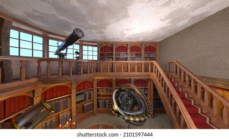 3D rendering of the study