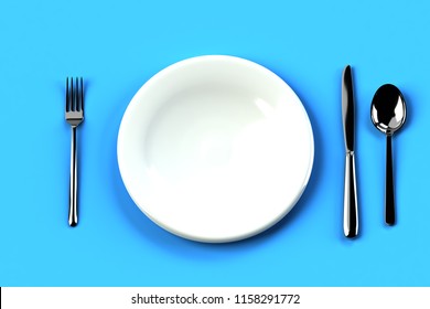 3d Rendering Of Table Manners