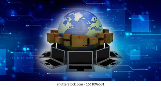 3d rendering technology Computer network

