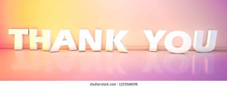 3D Rendering Thank You