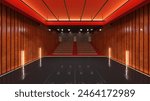 3D rendering of the theater