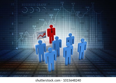 3d rendering Training business team