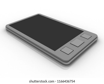 3d rendering Transmitter mobile wifi
