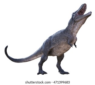 3D Rendering Of Tyrannosaurus Rex.