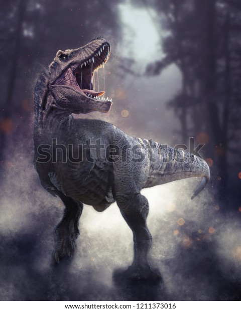 t rex rendering