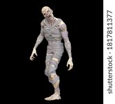 3D rendering of undead monster