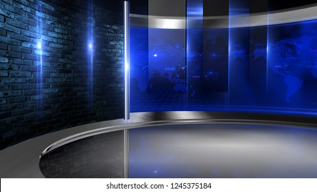 3D rendering Virtual set studio for chroma footage Realize your vision for a professional-looking studio – wherever you want it. With a simple setup, a few square feet of space, and Virtual Set 