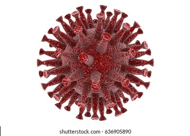 3d Rendering Virus Bacteria Cells Background Stock Illustration 636904903