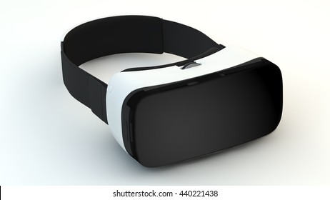 3d rendering of vr glasses isolated on white