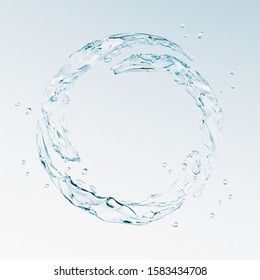 3d Rendering Of Water Ring