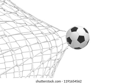 1,139 Soccer ball hitting net Images, Stock Photos & Vectors | Shutterstock