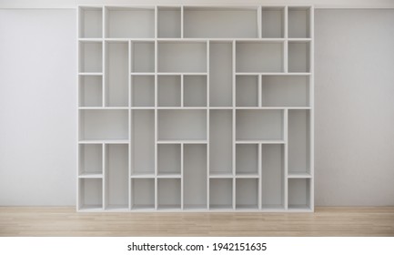 3d Rendering White Wall Room Empty Stock Illustration 1942151635 ...