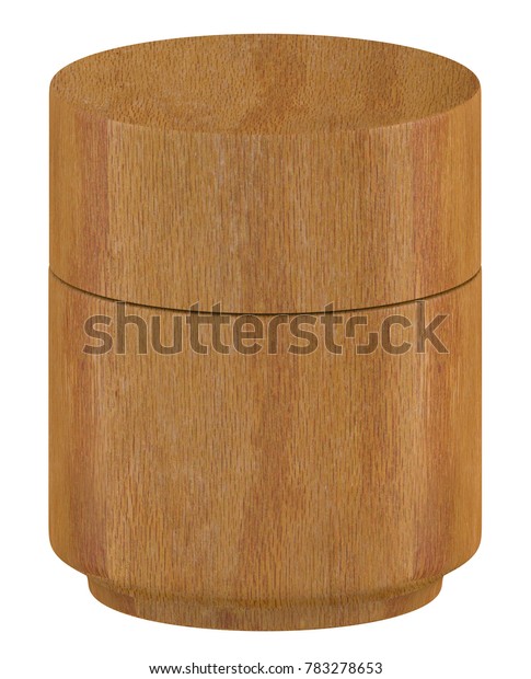 Download 3d Rendering Wood Cosmetic Jar Cream Stock Illustration 783278653