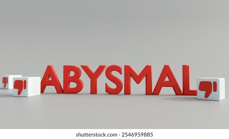 3d rendering of word 