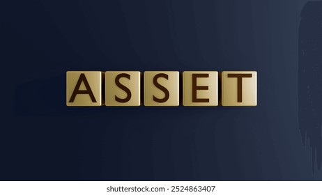 3d rendering of the word 