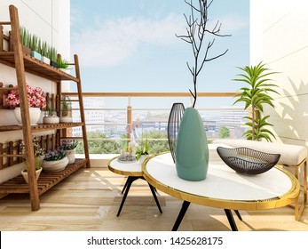 Ilustraciones Imagenes Y Vectores De Stock Sobre Nature Balcony