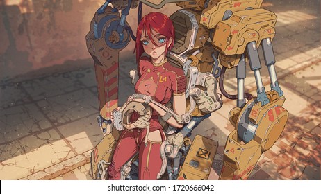 Anime Robot Images Stock Photos Vectors Shutterstock