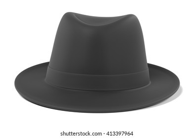 3d Renderings Of Trilby Hat