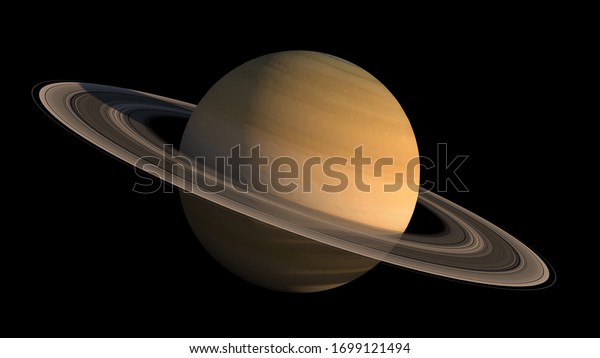 3D Saturn
planet and rings close-up rendering with the clipping path included
in the illustration, for space exploration backgrounds. Elements of
this image furnished by
NASA.