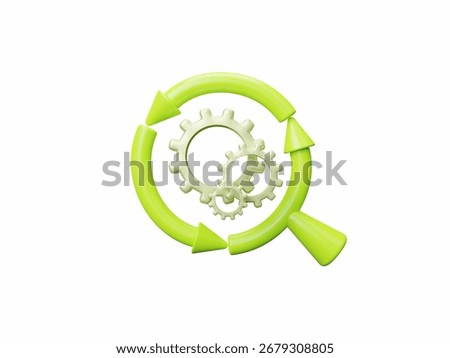 3D Search engine icon isolated on transparent background, Website improvement concept, SEO concept, Search Engine Optimization, content, website, social media, sales and online advertising. 3d render