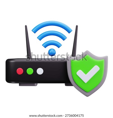 3D Secure Router Verified Network Icon