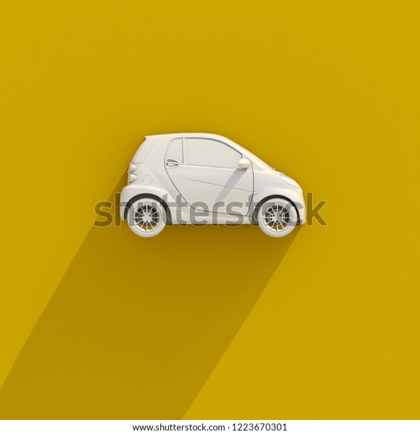 3d Small Modern Compact Car with Glossy Paint,\
Hi-Detailed Micro Car Template Mockup, Urban Electric Mini Car for\
Branding Corporate Identity Logo Design, Eco-Friendly Hi-Tech\
Vehicle, Small\
Vehicle