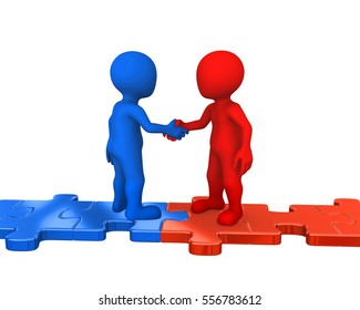 245 3d small people handshake Images, Stock Photos & Vectors | Shutterstock