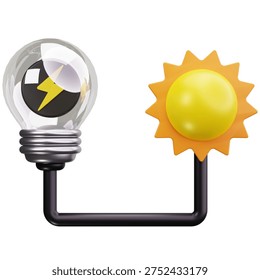 3D Solar Powered Lighting System