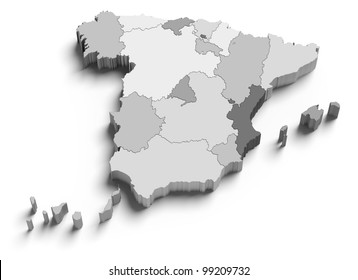 Imagenes Fotos De Stock Y Vectores Sobre Mapa Espana Y Portugal Shutterstock