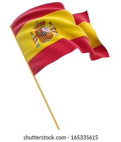 3D Spanish Flag