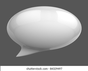 3d Speech Bubble