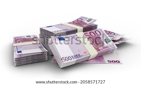 Similar – Image, Stock Photo 500 Euro bill in hand