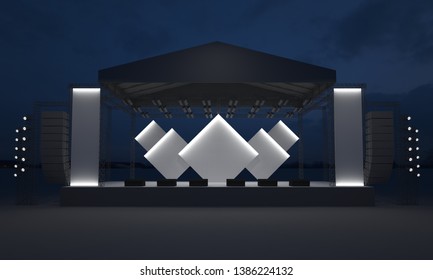 outdoor concert stage design