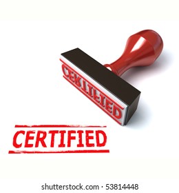 3d Stamp Certified